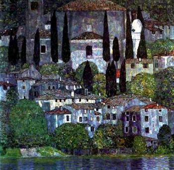 Gustav Klimt : Church in Cassone